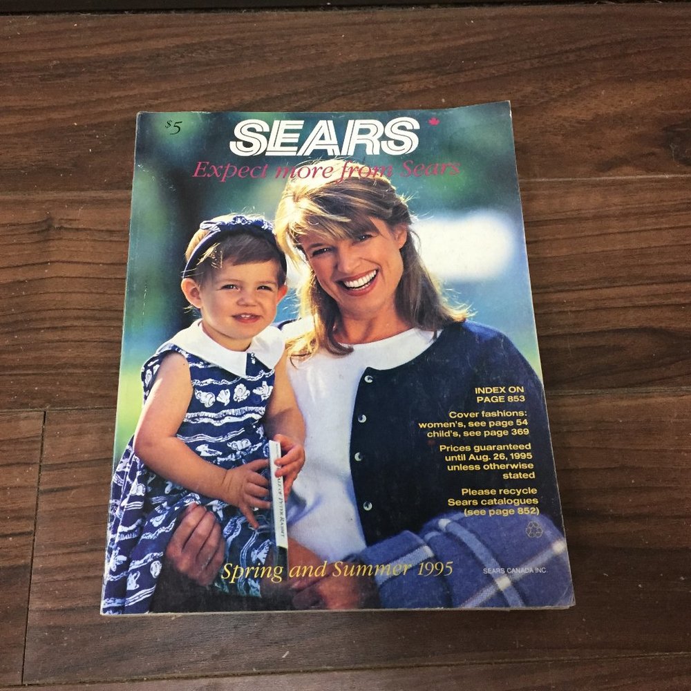 Sears 1995 Spring and Summer Catalog Canada